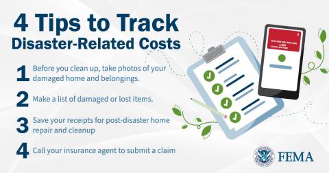4 Tips from FEMA